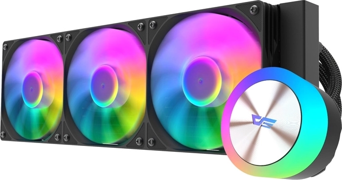 DarkFlash DG360 refroidisseur liquide CPU noir 360 mm ARGB