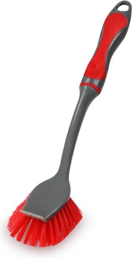 Brosse vaisselle ovale TORO, grise