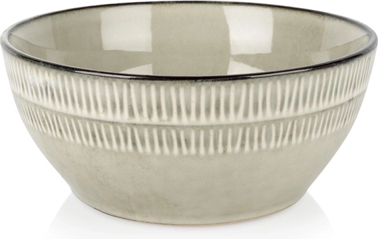 Bol en céramique gris 16 cm