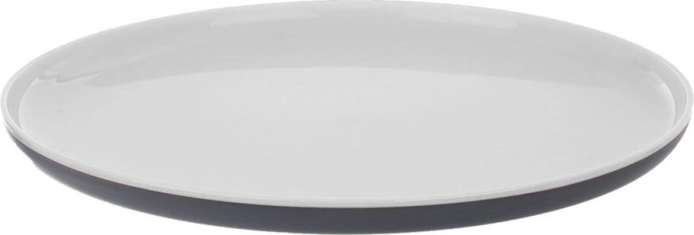 Assiette plate en plastique KEMP 25 cm