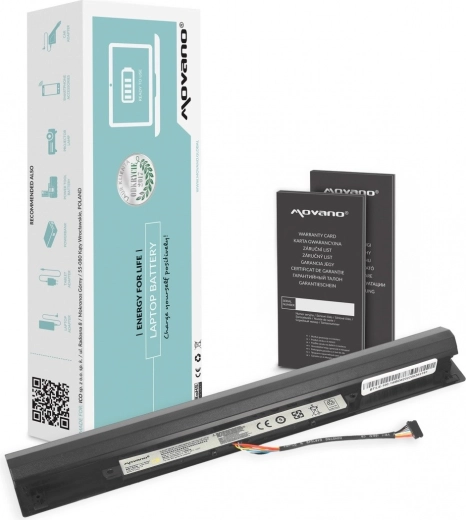 Batterie Movano L15L4A01 pour Lenovo IdeaPad 100-14IBD et 15IBD (2200 mAh, 32 Wh)
