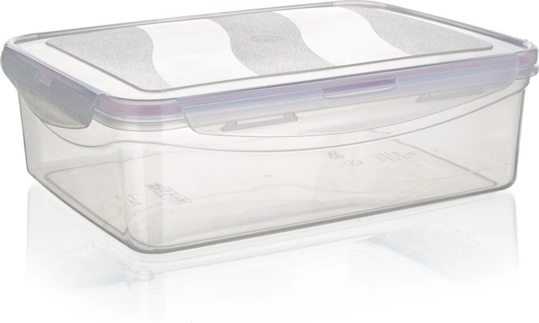 Boîte hermétique LARA 4,4 l rectangulaire en plastique