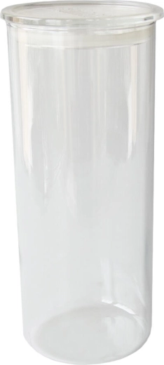 Bocal en verre avec couvercle en plastique 96 × 233 mm