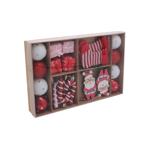 Assortiment complet de décorations pour un effet festif immédiat