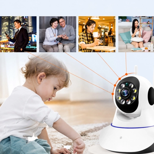 Adaptée à la surveillance à domicile et comme babyphone