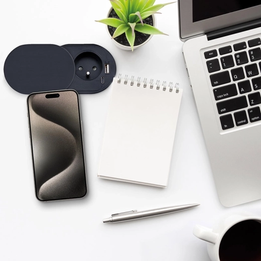 Charge rapide USB-C PD et USB-A QC 3.0