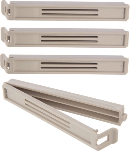 Lot de clips pour sachets, 4 pièces