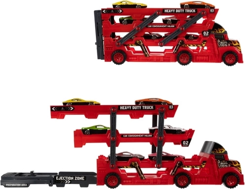 Porte-voitures à trois niveaux pour transporter et ranger