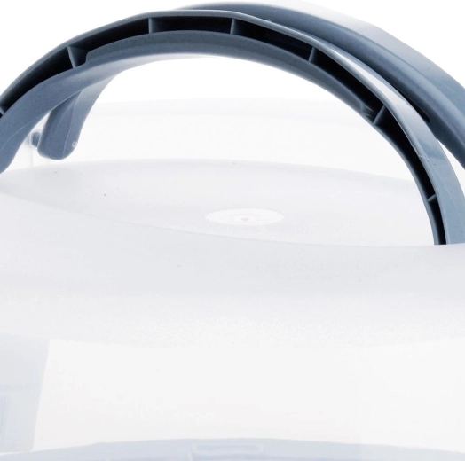 Cloche transparente avec poignée pliante