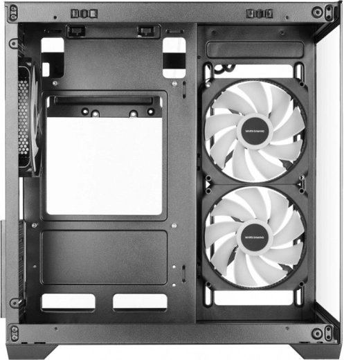 Agencement à double chambre et câblage propre