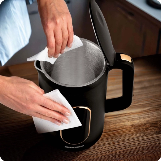 Nettoyage facile et intérieur hygiénique en acier inoxydable