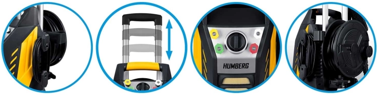 Enrouleur et poignée télescopique pour une manipulation aisée