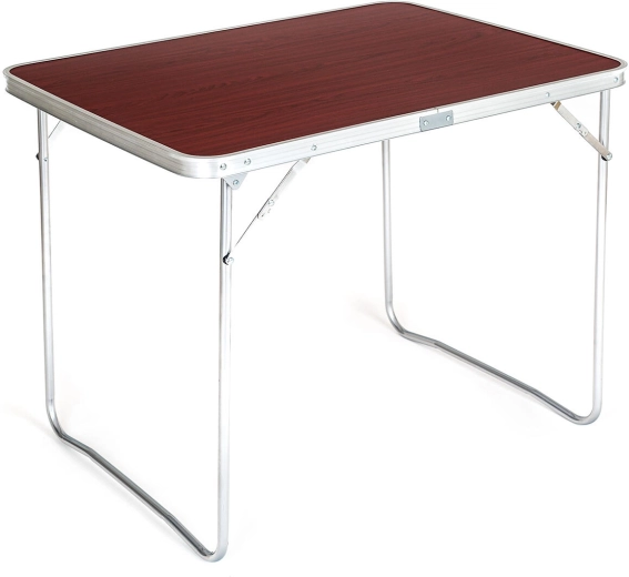 Plateau résistant à décor bois avec bords protégés