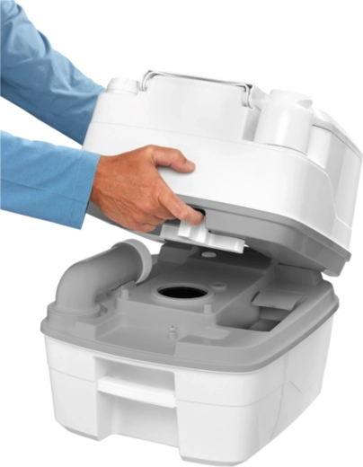 Compatible avec toilettes à cassette et portatives