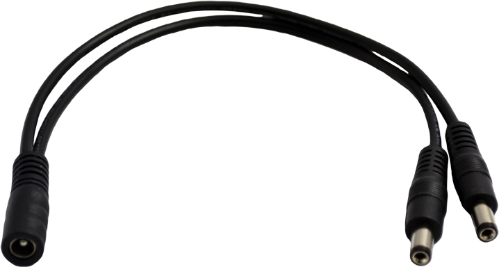 Répartiteur d’alimentation Solight pour bandes LED 5,5 × 2,1 mm (1× prise femelle vers 2× connecteurs)