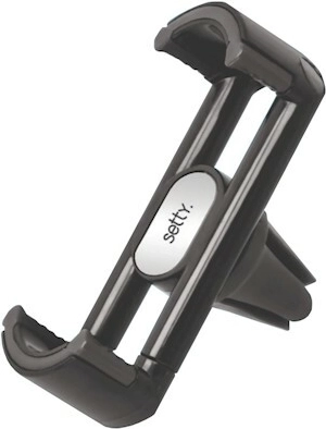 Setty support de voiture pour grille d’aération, noir