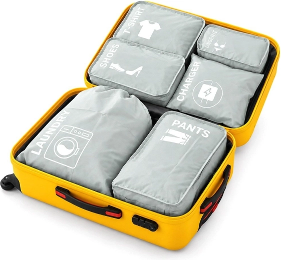 Organisateurs de voyage pour valise Vilde - 6 pièces