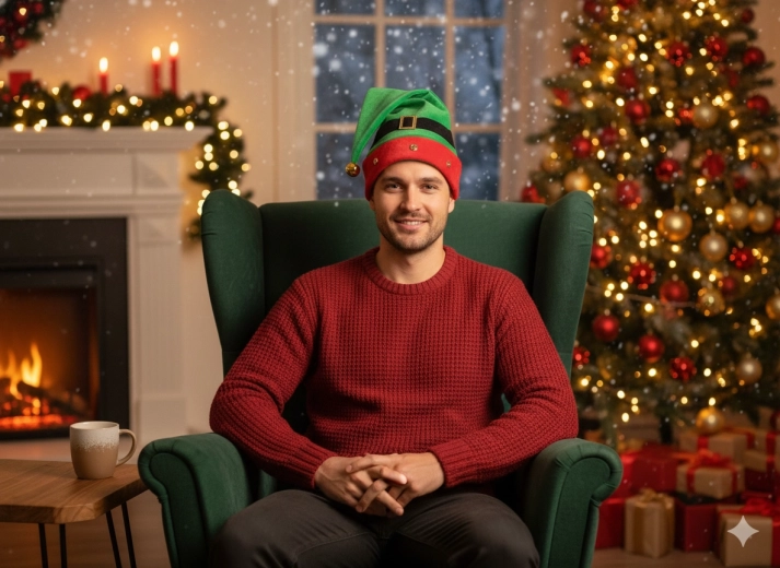 Look de lutin authentique avec boucle