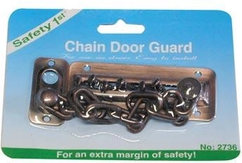 Chaîne de sûreté pour porte en bronze