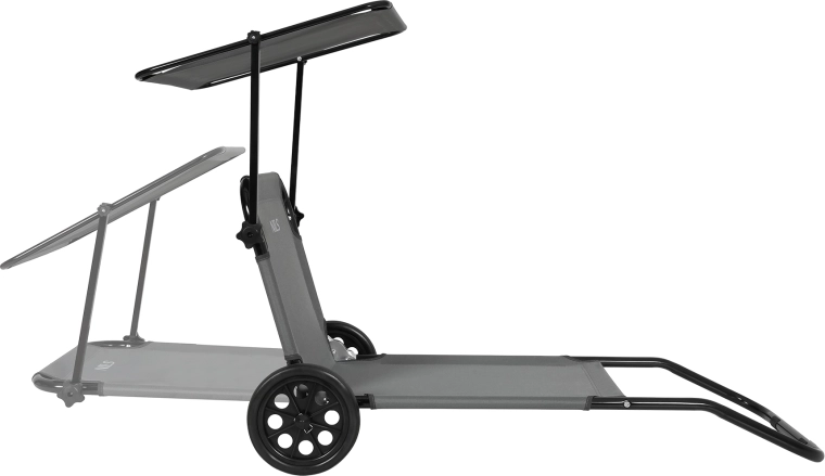 Structure en acier robuste et housse résistante