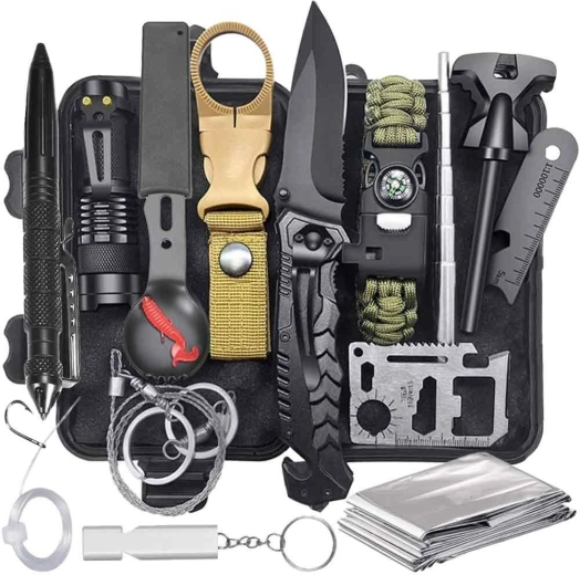Kit de survie pour l’outdoor et les situations d’urgence