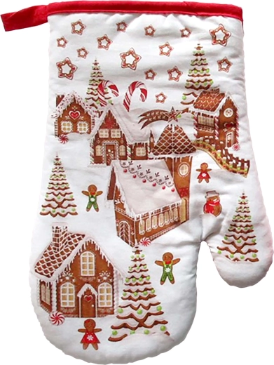 Gant de cuisine TORO village en pain d’épices