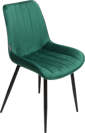 Velours ras et matelassage élégant