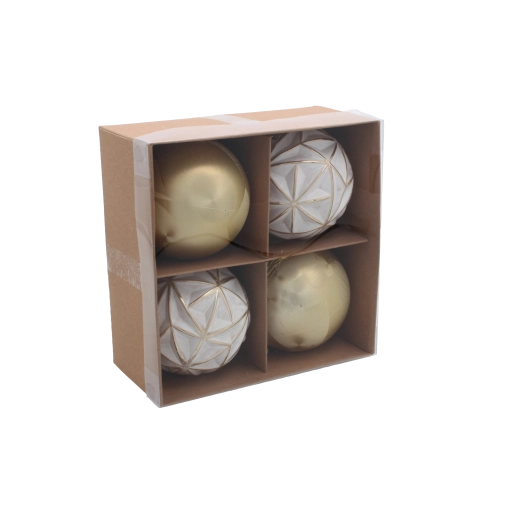 Finition blanc‑or luxueuse