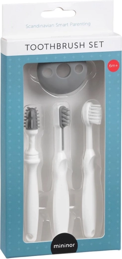 3 types de brosses pour différentes phases de développement