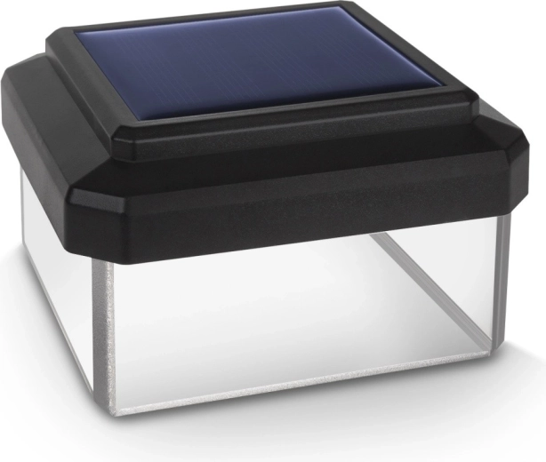 Lampe LED solaire pour poteau Greenblue GB127 80 × 80 mm