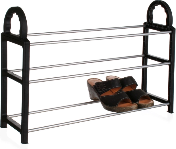 Trois niveaux pour un rangement clair des chaussures
