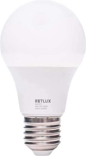 Ampoule LED RETLUX E27 4 W 540 lm blanc froid