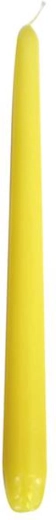 Bougie conique Provence jaune 24,5 cm