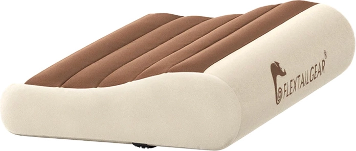 Oreiller de voyage gonflable Flextail Zero Pillow marron