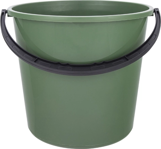 Seau en plastique avec anse en plastique 5 l vert