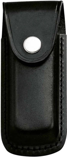 Étui en cuir noir HERBERTZ 15 cm