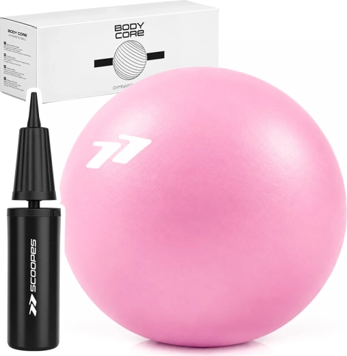 Ballon de gymnastique BodyCore 22 cm rose - 1 pièce