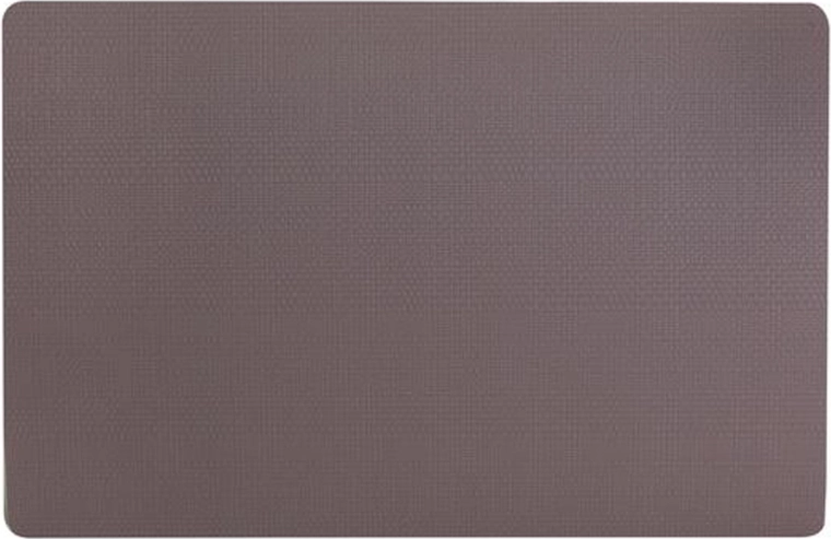 Set de table en plastique marron 44 × 28,5 cm