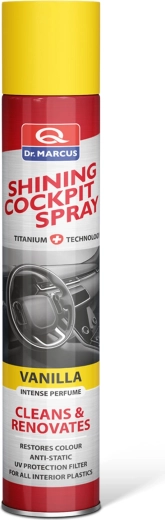 Dr. Marcus Titanium spray pour tableau de bord au parfum de vanille 750 ml