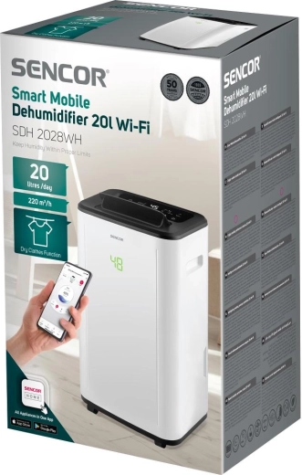 Contrôle via Wi-Fi et application