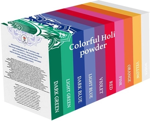 10 couleurs dans un seul pack
