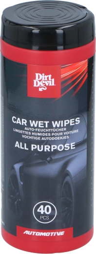Lingettes humides pour voiture Dirt Devil Fresh 40 pcs