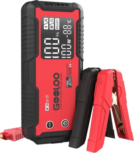 Booster de démarrage GOOLOO GT4000 (74 Wh, 4000 A)