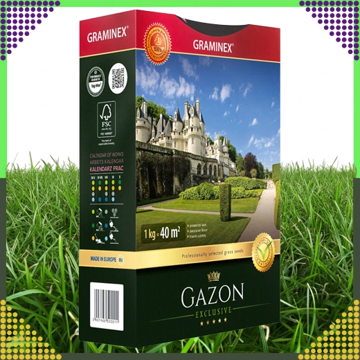 Mélange de gazon premium pour regarnissage Gazon 1 kg