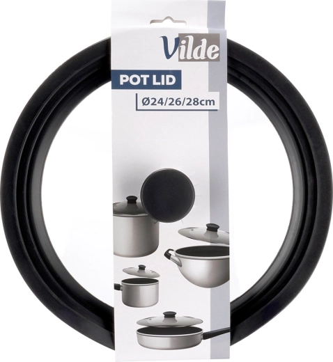 Couvercle universel 3-en-1 pour 24/26/28 cm