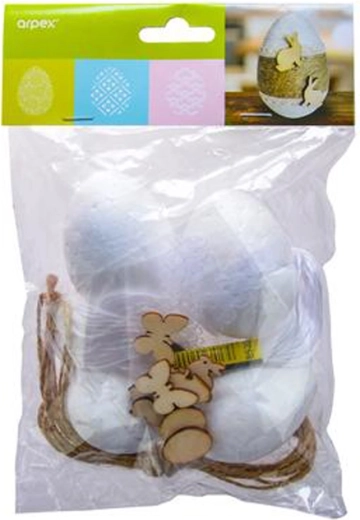 Kit créatif décoratif œufs rustiques