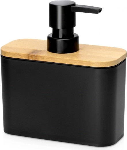 Vilde distributeur noir de savon liquide 500 ml - 1 pièce