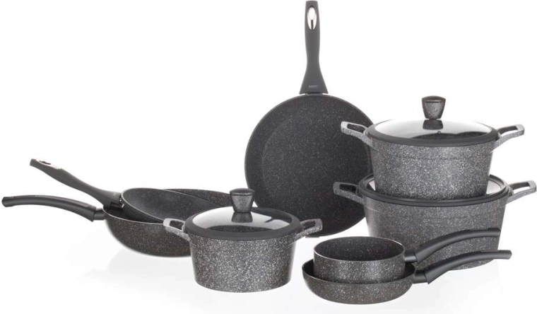 Poignées soft‑touch confortables et couvercle en verre