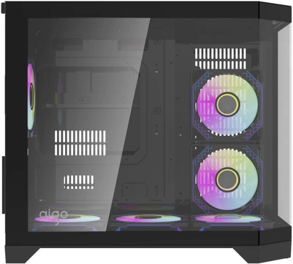 Refroidissement performant avec six ventilateurs ARGB