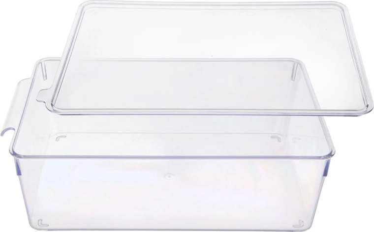 Conception transparente et poignées pratiques